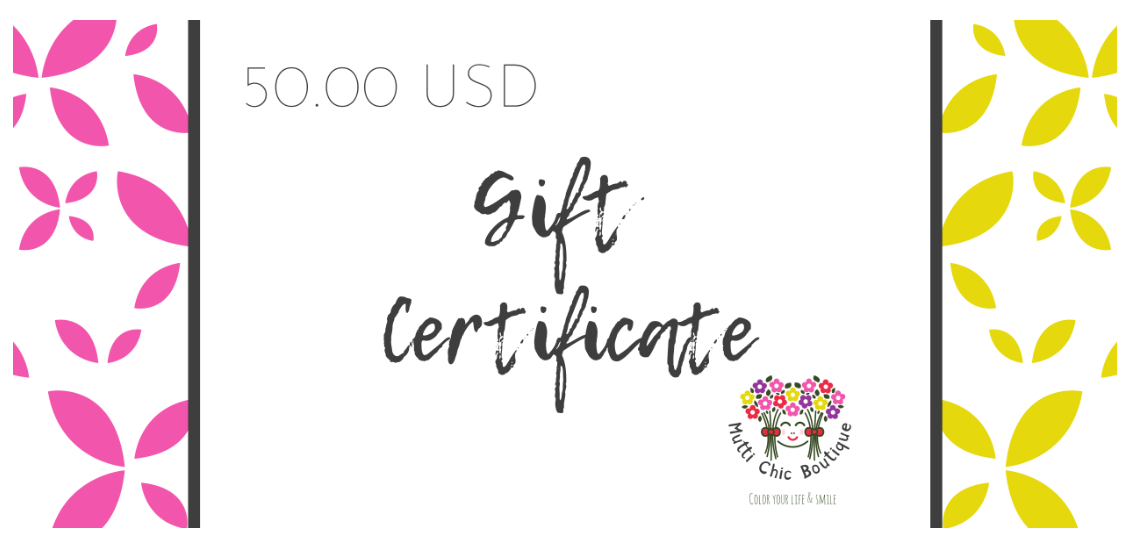 Mutti Chic Gift Certificate