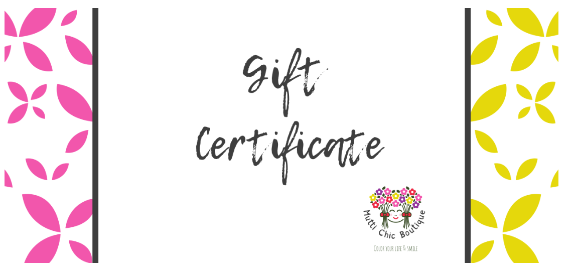 Mutti Chic Gift Certificate